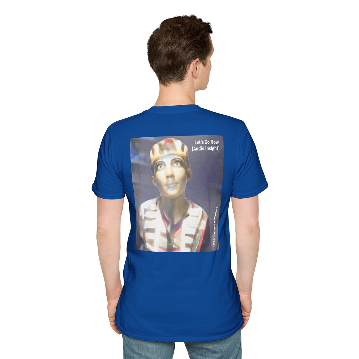 'Let's Go Now' (Audio Insight) Sc Fi Alien/Ancient Design Softstyle T-Shirt