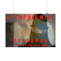 'Out Of His Mind' (PersonaU) Horizontal Satin Art Poster 36"x24" (90cm x 60cm)