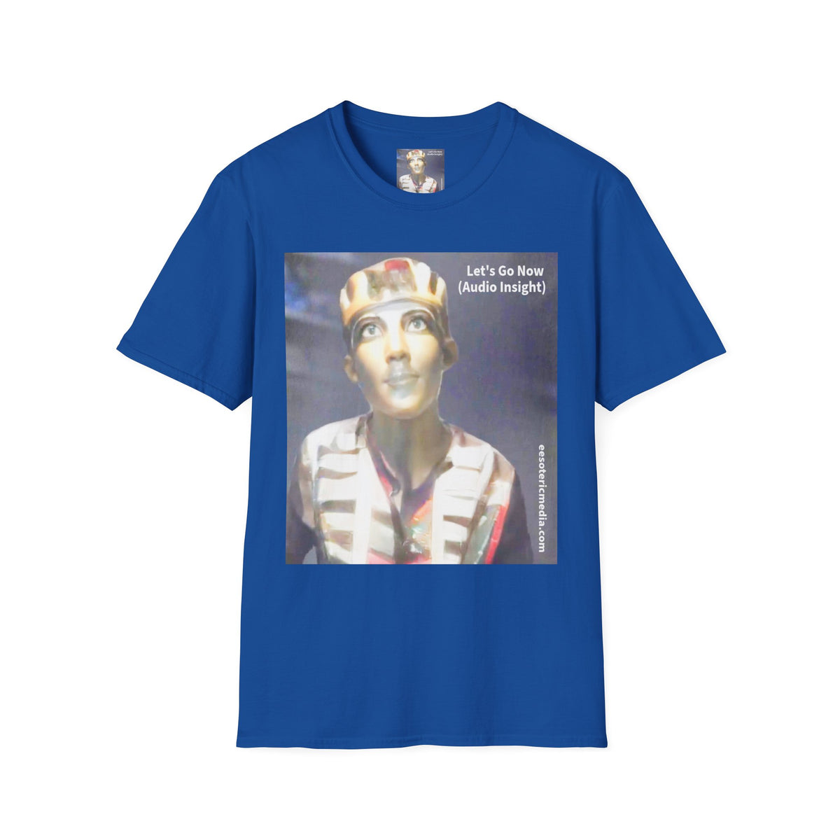 'Let's Go Now' (Audio Insight) Sc Fi Alien/Ancient Design Softstyle T-Shirt