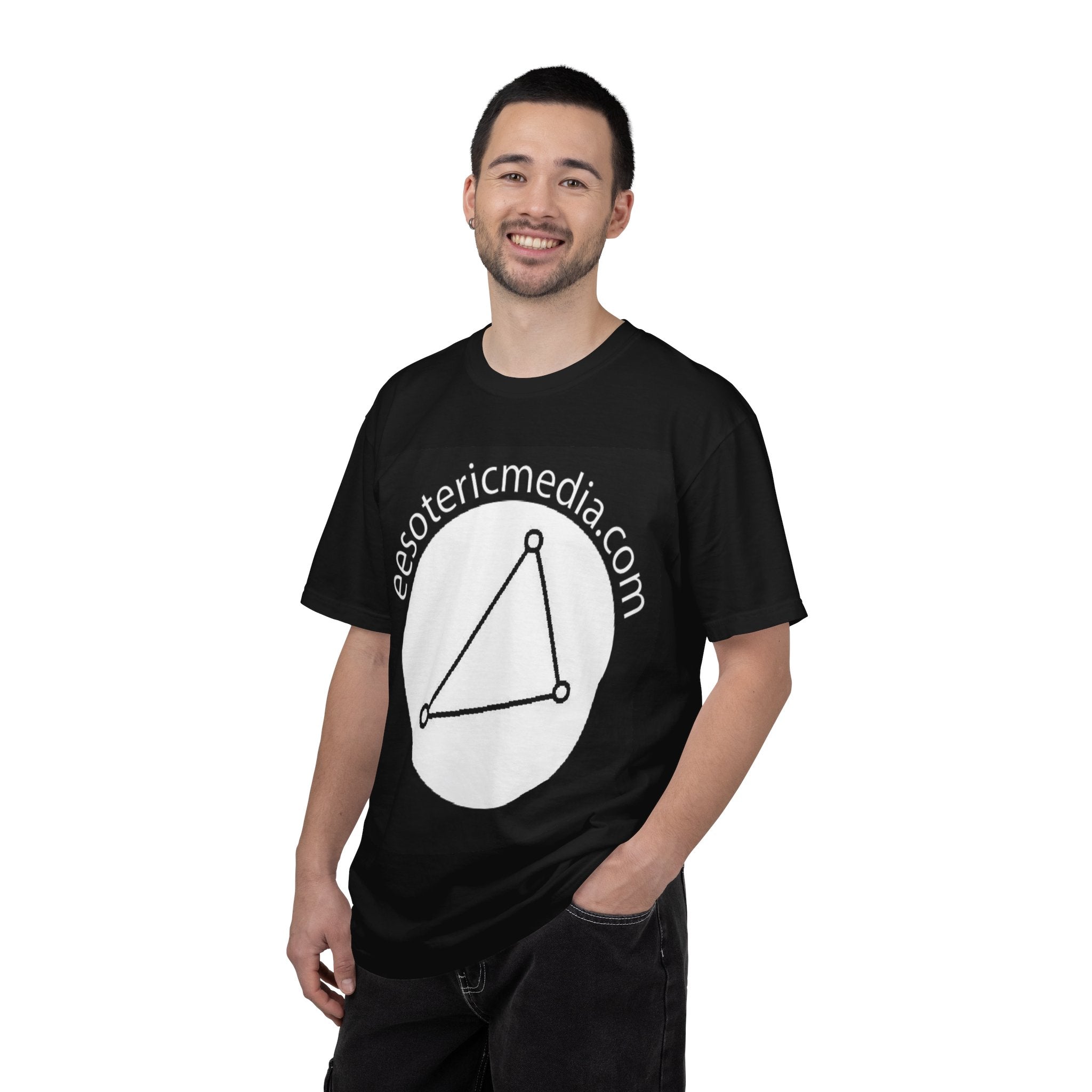 'esotericmedia.com' Logo Unisex Garment-Dyed T-Shirt