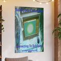 बड़े आकार का 'Connecting To SubSpace' (SubSpace Collective) रेट्रो टेक कला प्रिंट 40"x60" (100cm x 150cm)