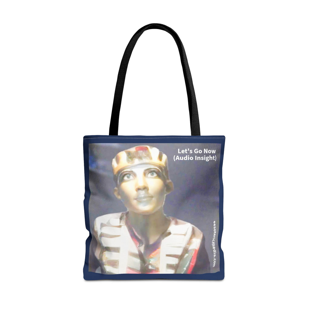 'Let's Go Now' (Audio Insight) Bolsa Tote de Diseño de Ciencia Ficción Alienígena/Ancestral 18"x18" (45cm x 45cm)