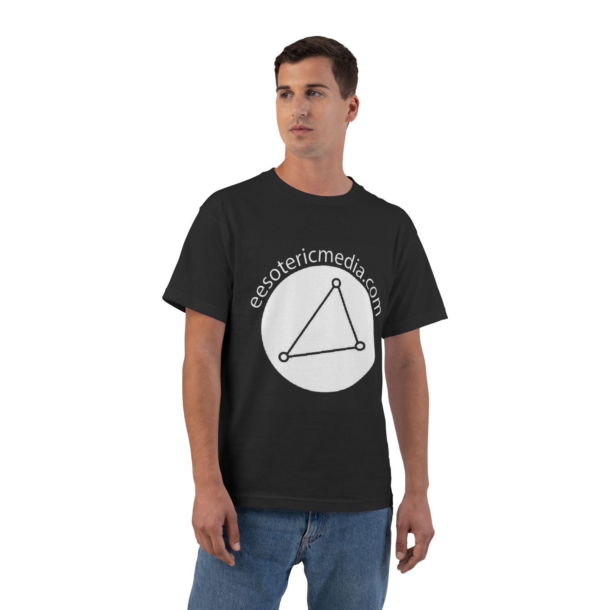'esotericmedia.com' Logo Graphic Beefy T-Shirt