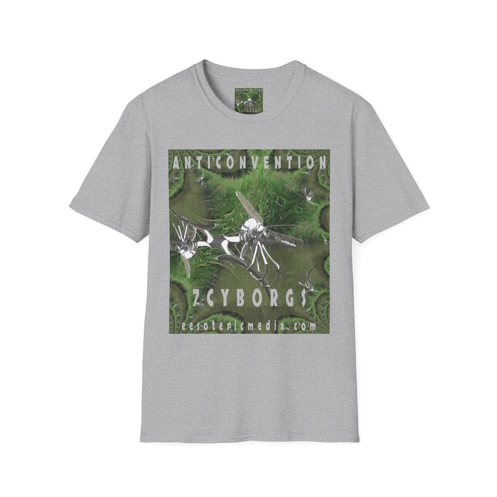 'Anticonvention' (7Cyborgs) Cyber Dragonfly Lightweight Graphic T-Shirt