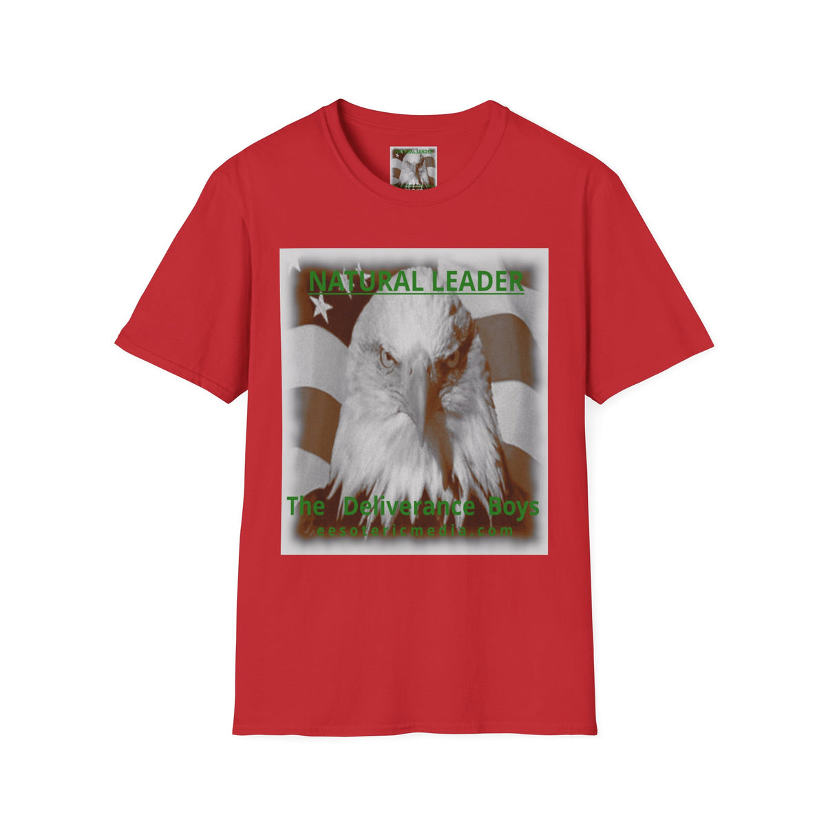 „Natural Leader" (The Deliverance Boys) Weißkopfseeadler-Grafik T-Shirt im klassischen Schnitt