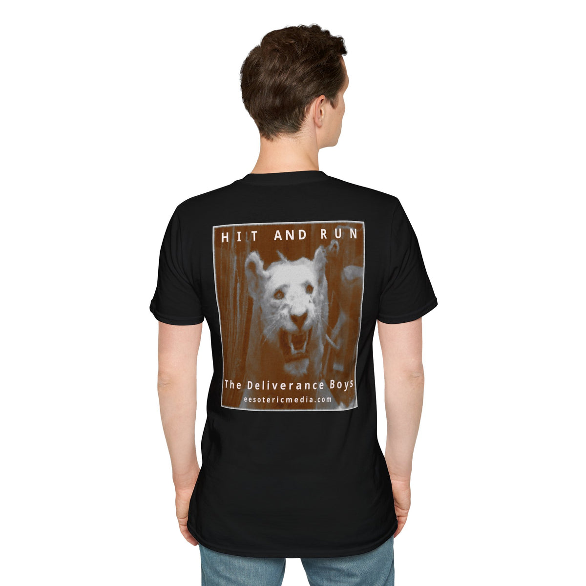 T-shirt graphique softstyle « Hit and Run » (The Deliverance Boys) de White Lion