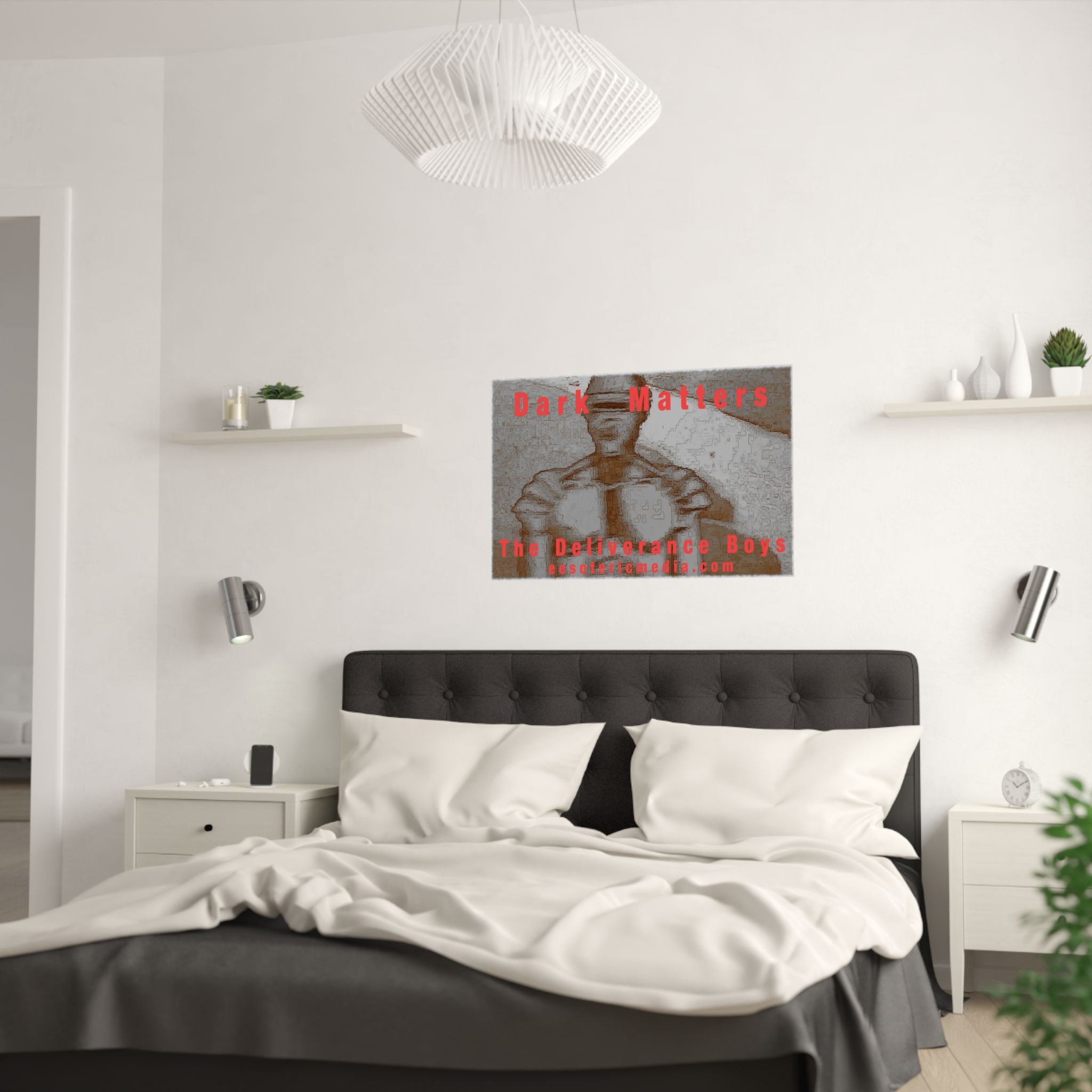 'Dark Matters' (The Deliverance Boys) Graphic Horizontal Satin Art Poster 36"x24" (90cm x 60cm)