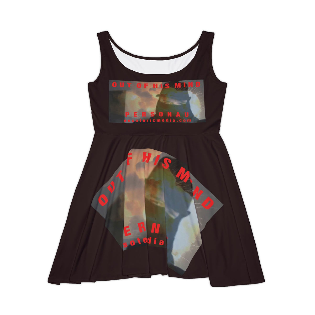 'Out Of His Mind' (PersonaU) Vestido Skater Gráfico