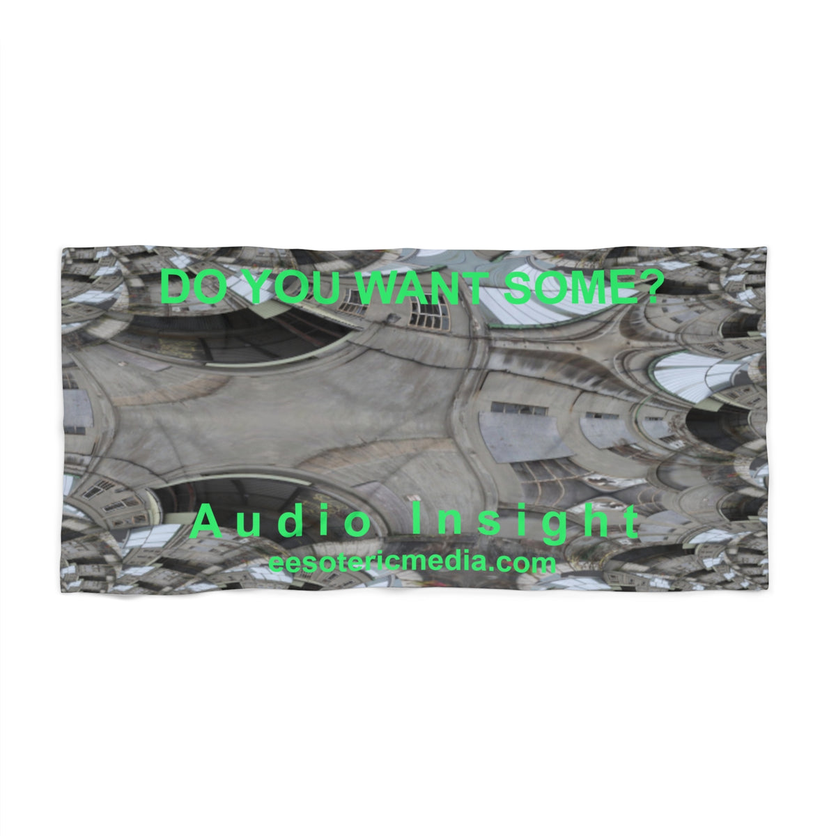 'Do You Want Some?' (Audio Insight) 超现实主义设计沙滩巾 150cm x 75cm