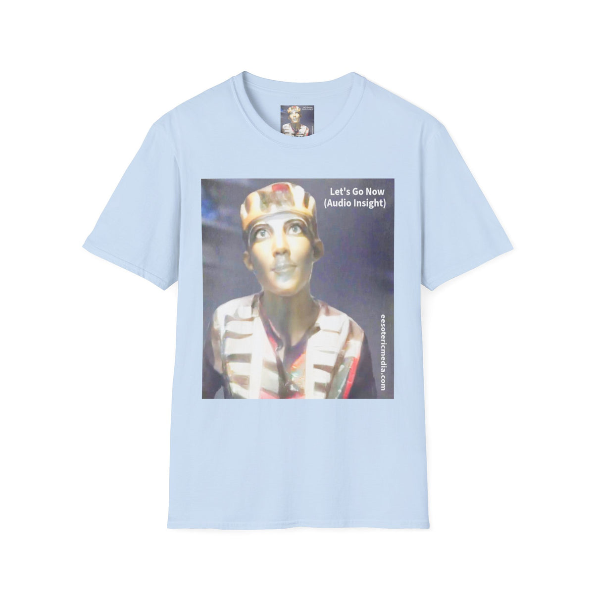 'Let's Go Now' (Audio Insight) Sc Fi Alien/Ancient Design Softstyle T-Shirt