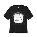 'eesotericmedia.com' Logo Oversize Boxy T-Shirt