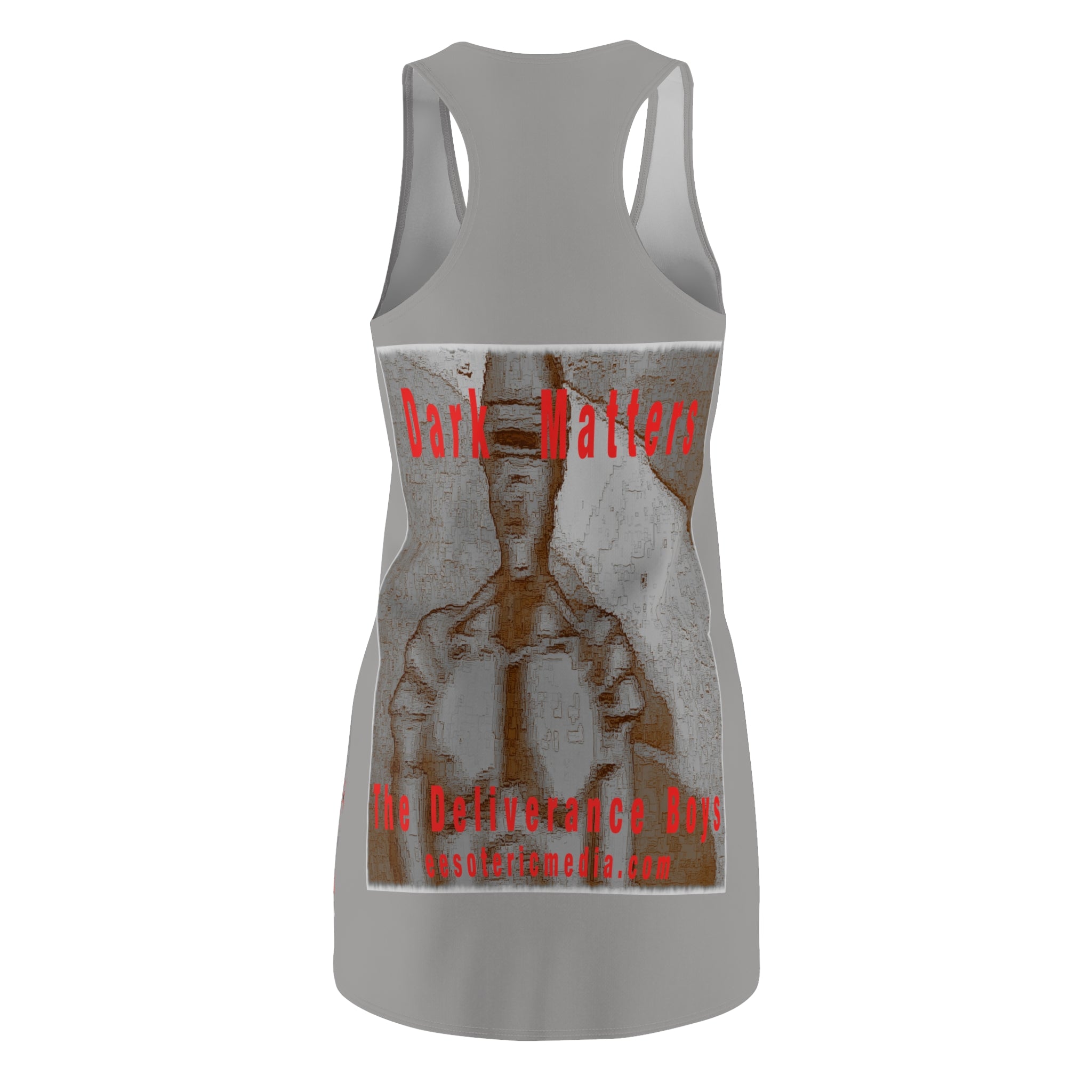 'Dark Matters' (The Deliverance Boys) Retro Sci fi Graphic Racerback Dress