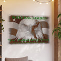 „Natural Leader“ (The Deliverance Boys) Kunstdruck mit einem Weißkopfseeadler, Großformat, 150 × 100 cm