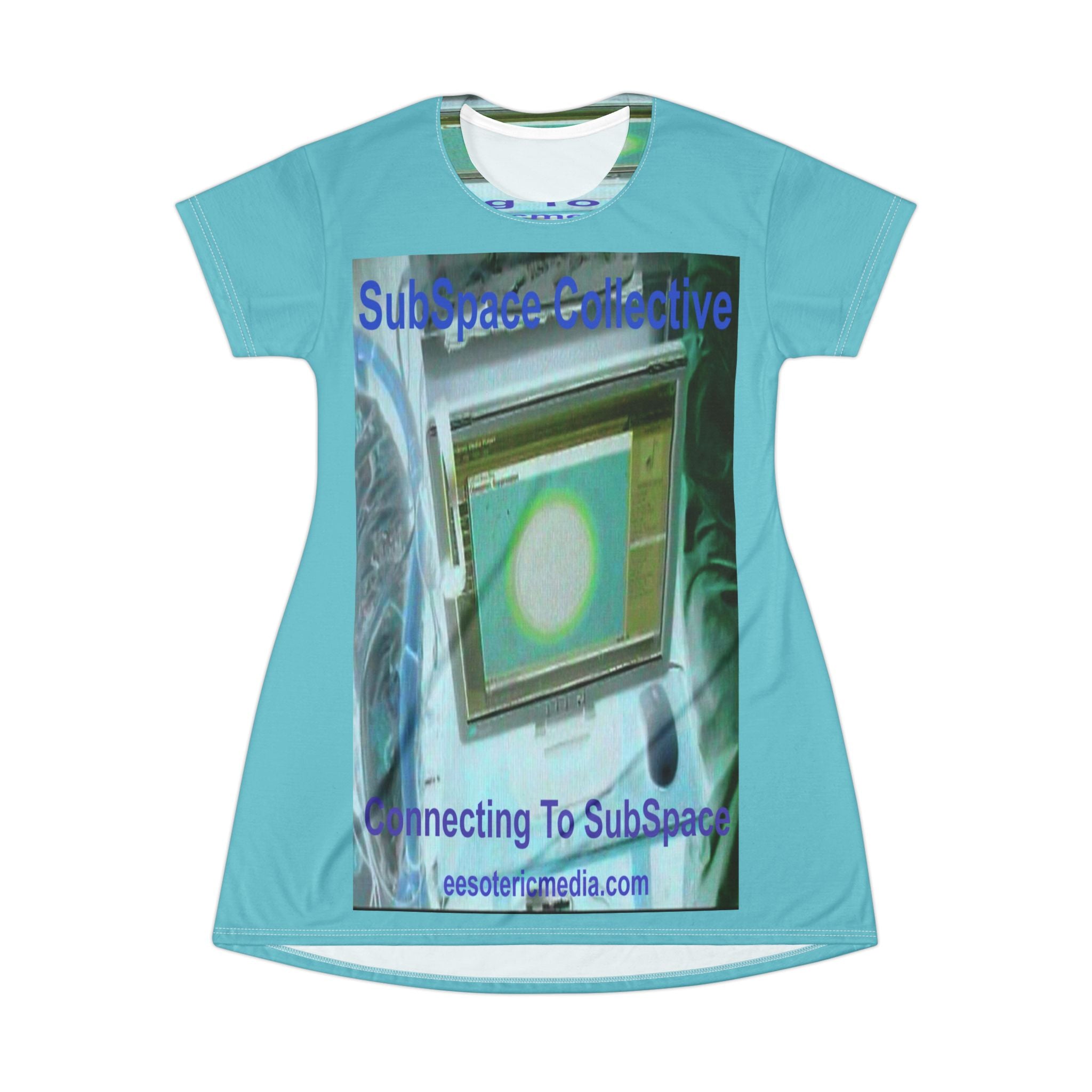 “Connecting to SubSpace” (SubSpace Collective) Graphic T-Dress