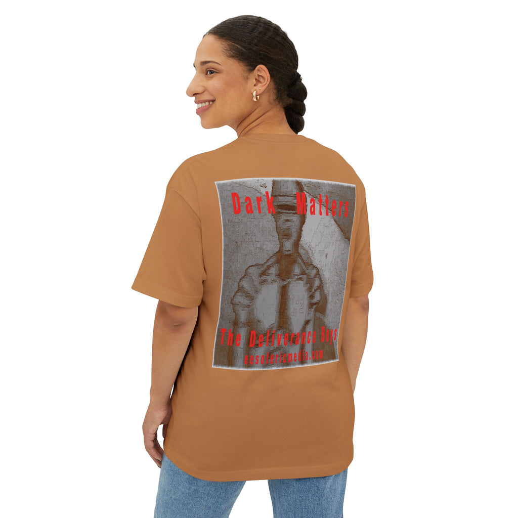 'Dark Matters' (The Deliverance Boys) Oversize Graphic Boxy T-Shirt