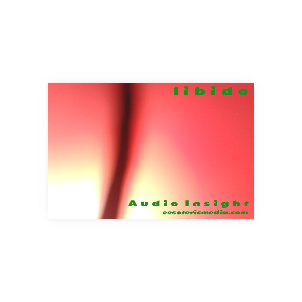 'Libido' (Audio Insight) Swirling Surreal Art Print 36"x24" (90cm x 60cm)