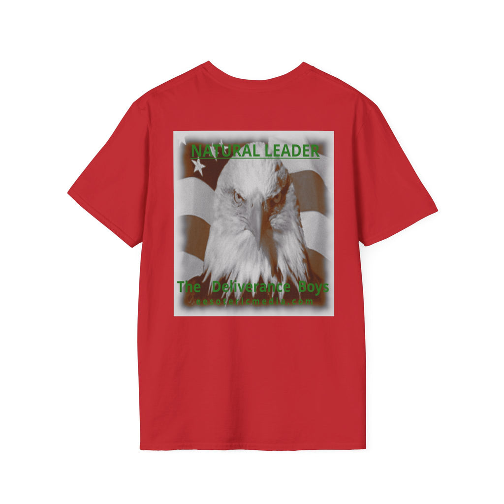 „Natural Leader" (The Deliverance Boys) Weißkopfseeadler-Grafik T-Shirt im klassischen Schnitt