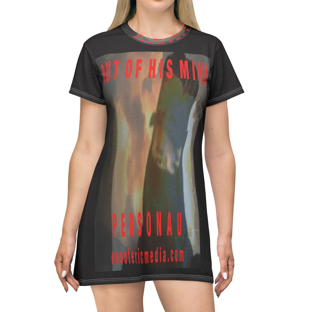 'Out of His Mind' Graphic (PersonaU) Surreal T-Dress