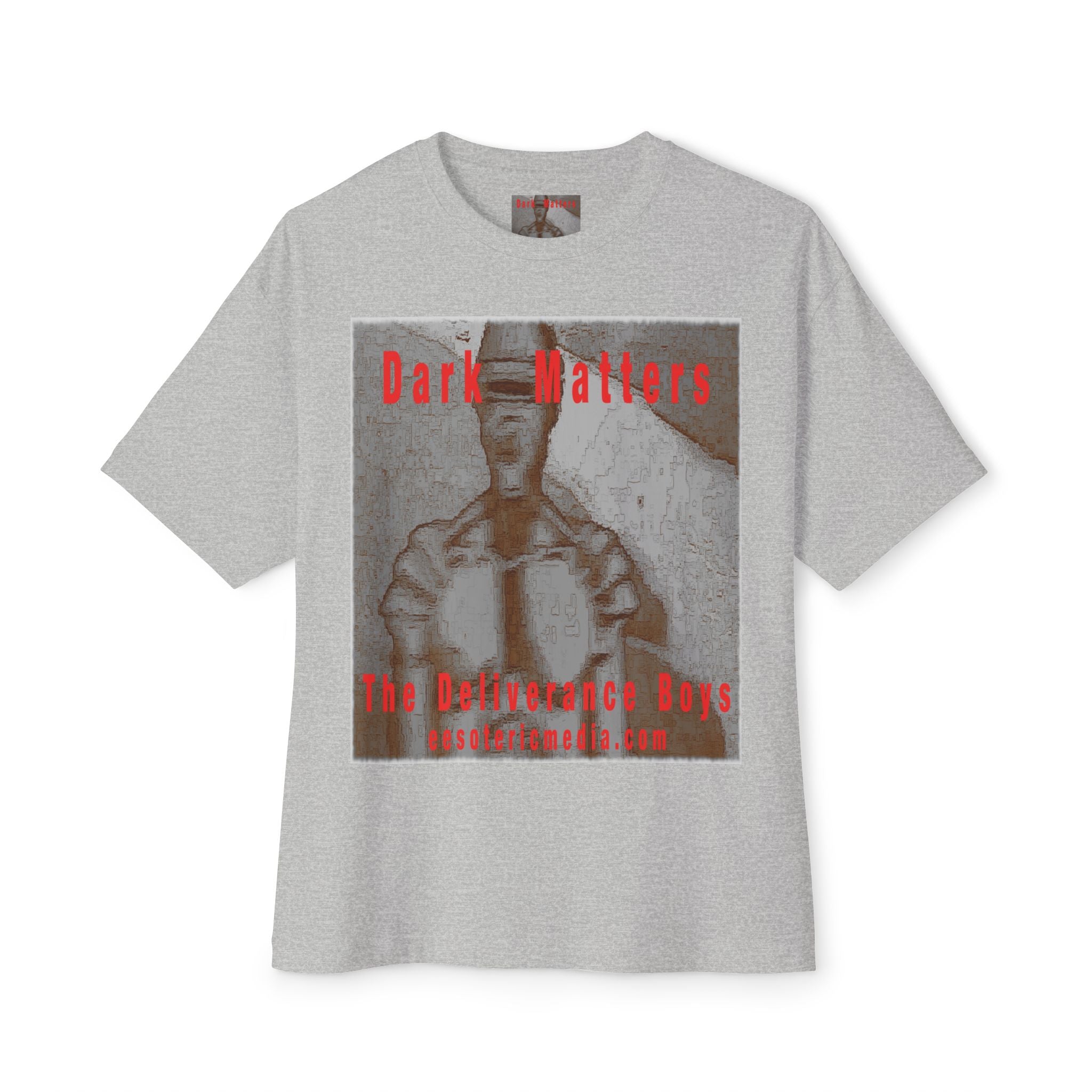 'Dark Matters' (The Deliverance Boys) Oversize Graphic Boxy T-Shirt