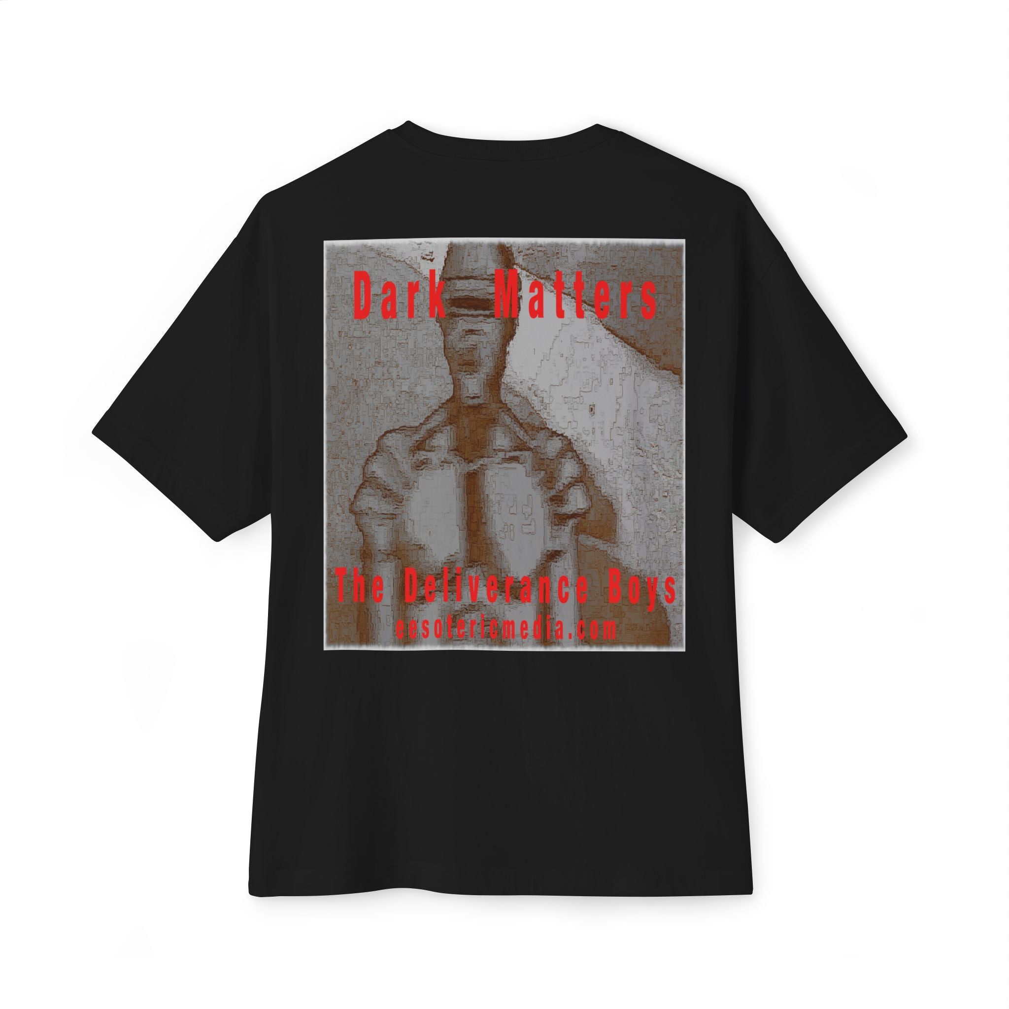 'Dark Matters' (The Deliverance Boys) Oversize Graphic Boxy T-Shirt