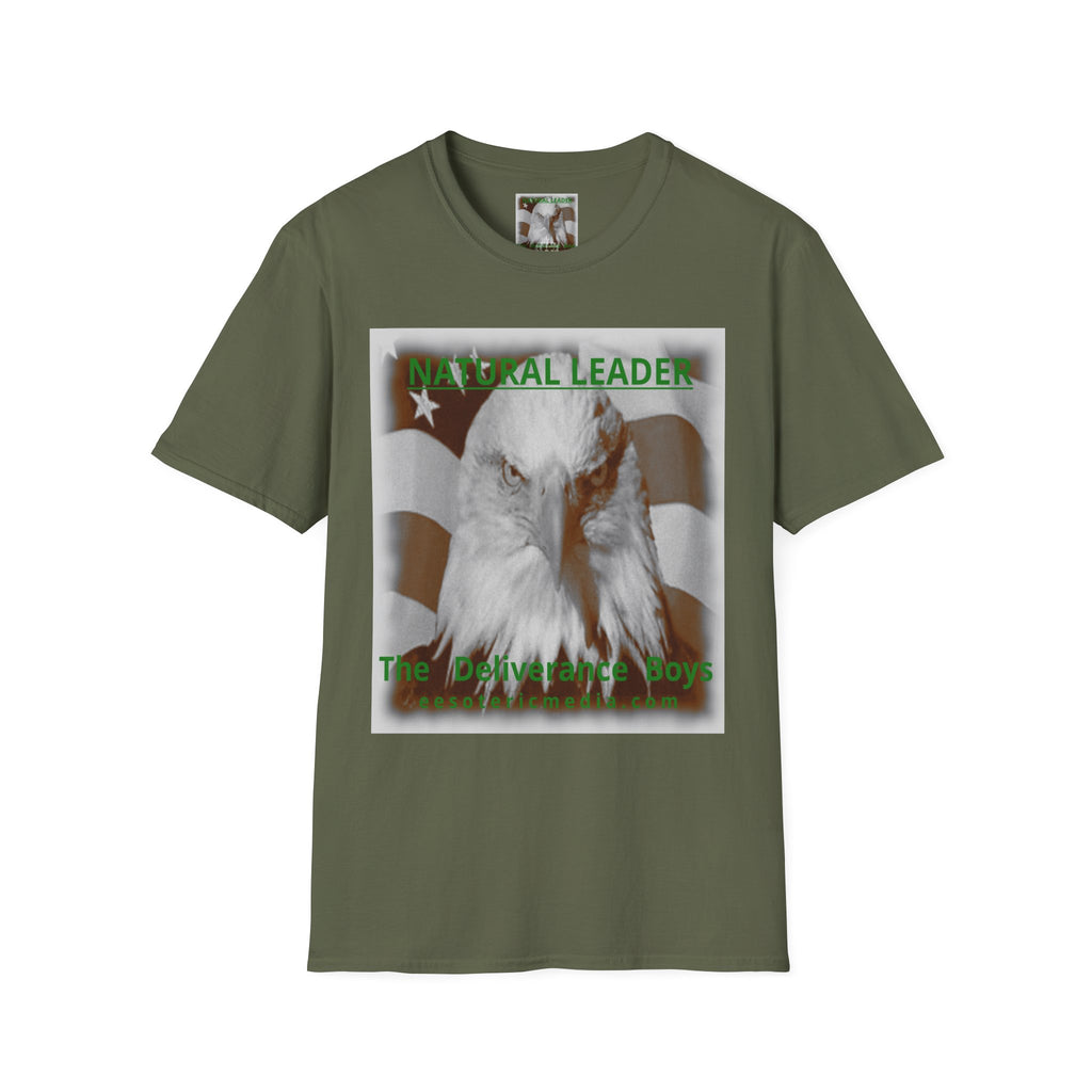 „Natural Leader" (The Deliverance Boys) Weißkopfseeadler-Grafik T-Shirt im klassischen Schnitt