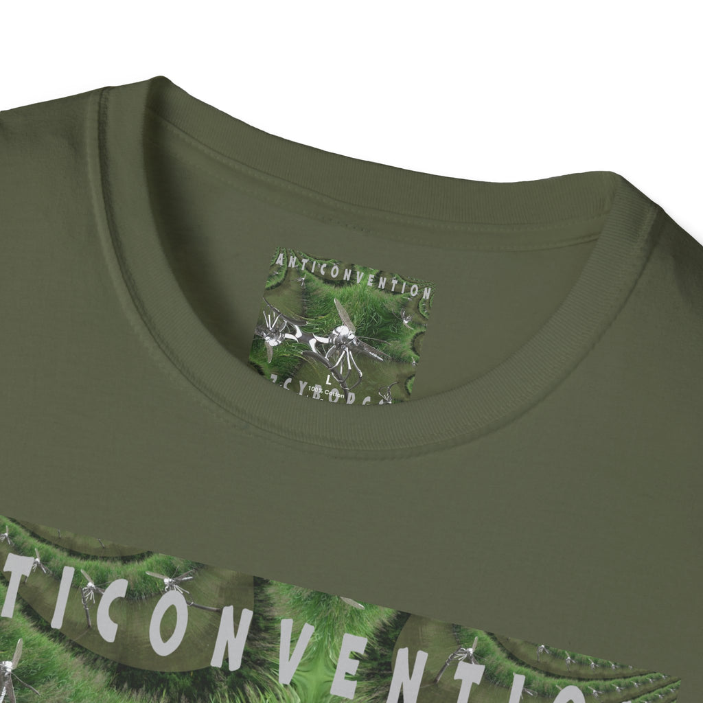 'Anticonvention' (7Cyborgs) Cyber Dragonfly Lightweight Graphic T-Shirt
