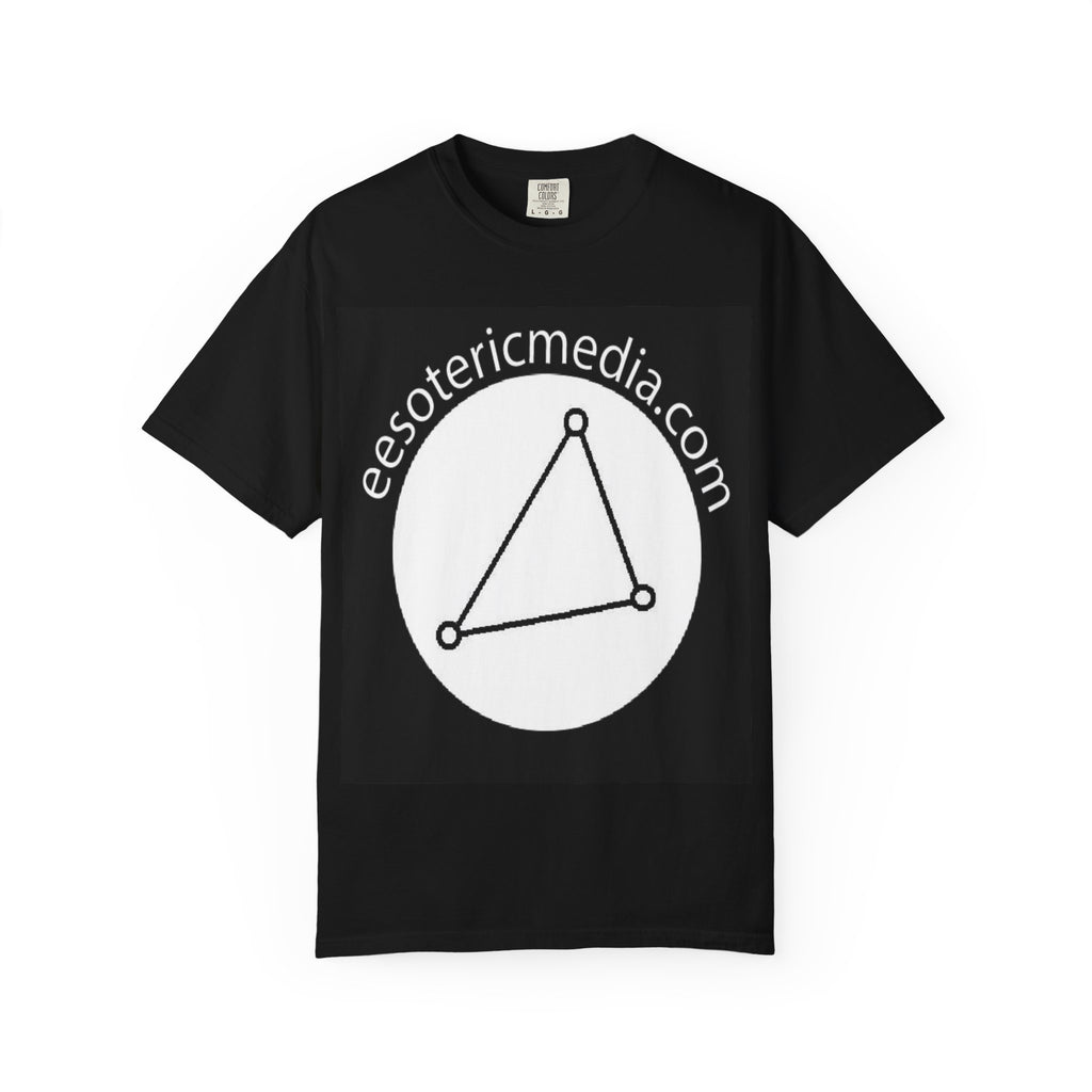 'esotericmedia.com' Logo Unisex Garment-Dyed T-Shirt