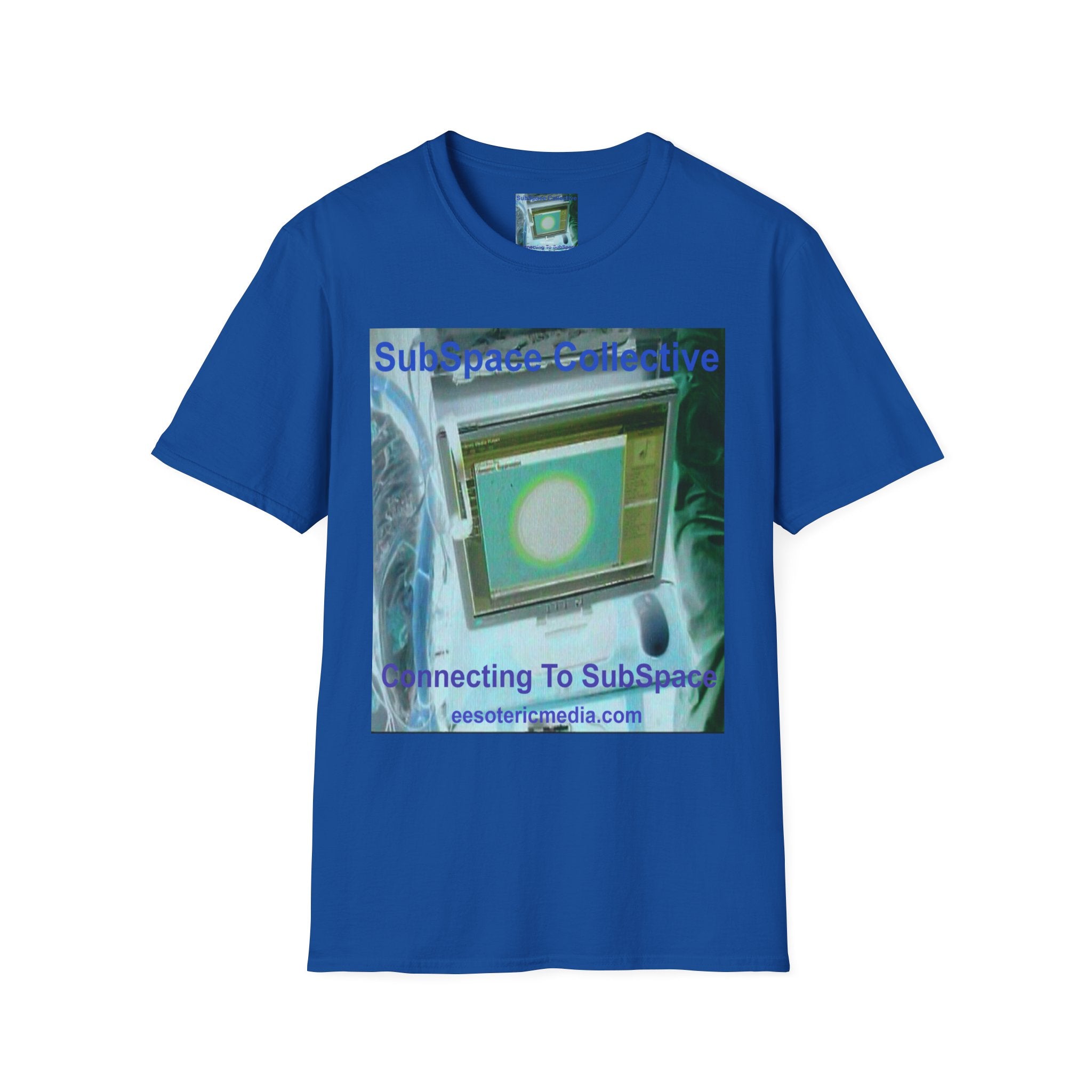 'Connecting To SubSpace' (SubSpace Collective) Lightweight Retro Sci Fi Tee