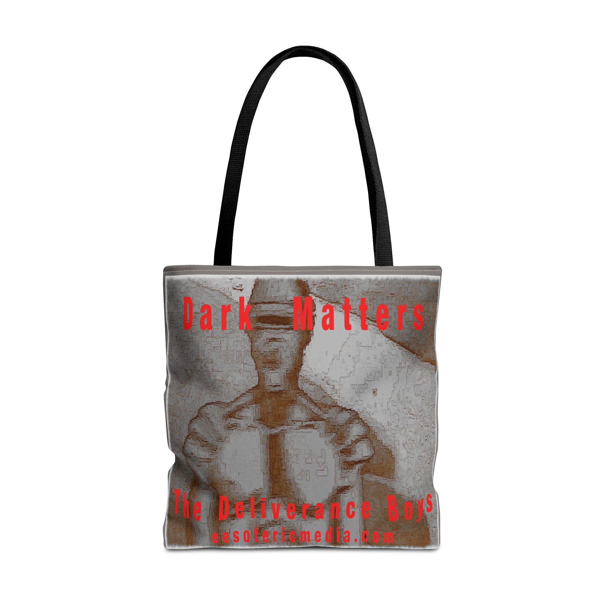 'Dark Matters' (The Deliverance Boys) Retro Robotic Tote Bag 18"x18" (45m x 45cm)
