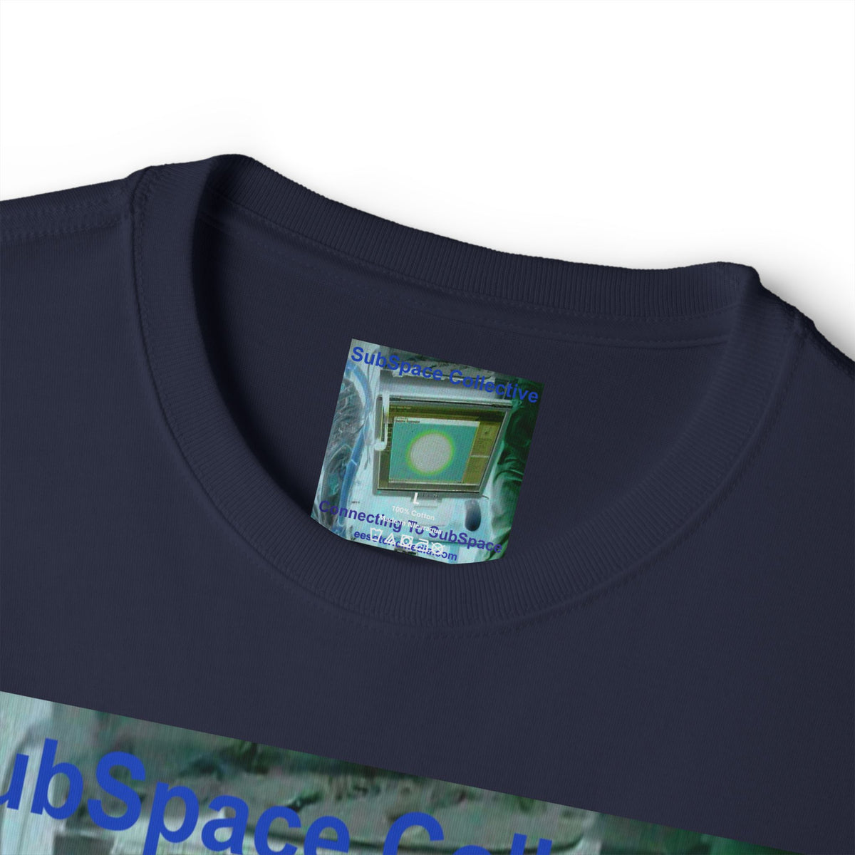 „Connecting To SubSpace" (SubSpace Collective) Retro-TV-Sci-Fi-Oversize-Boxy-T-Shirt