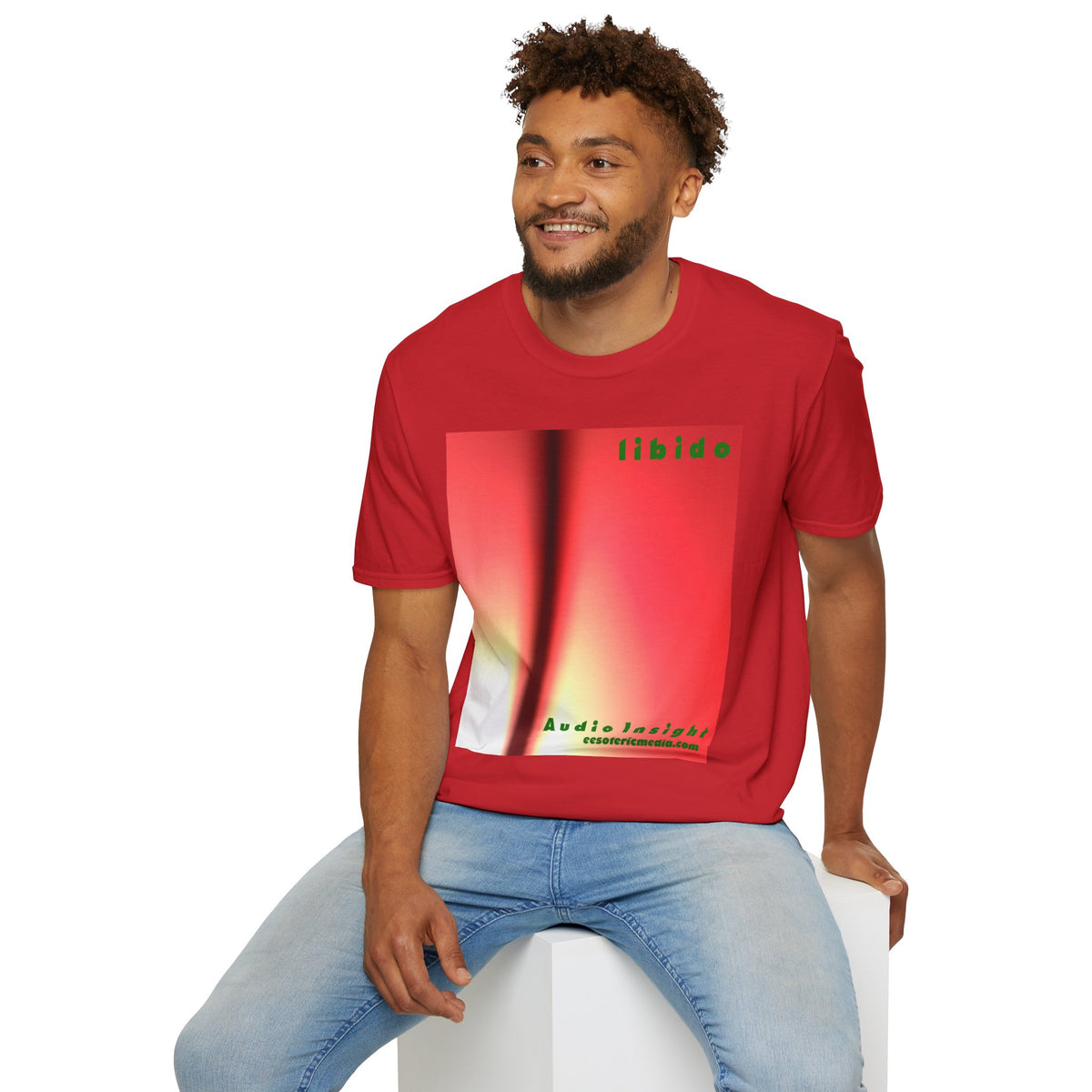 'Libido' (Audio Insight) Surreal Swirling Graphic Softstyle T-Shirt