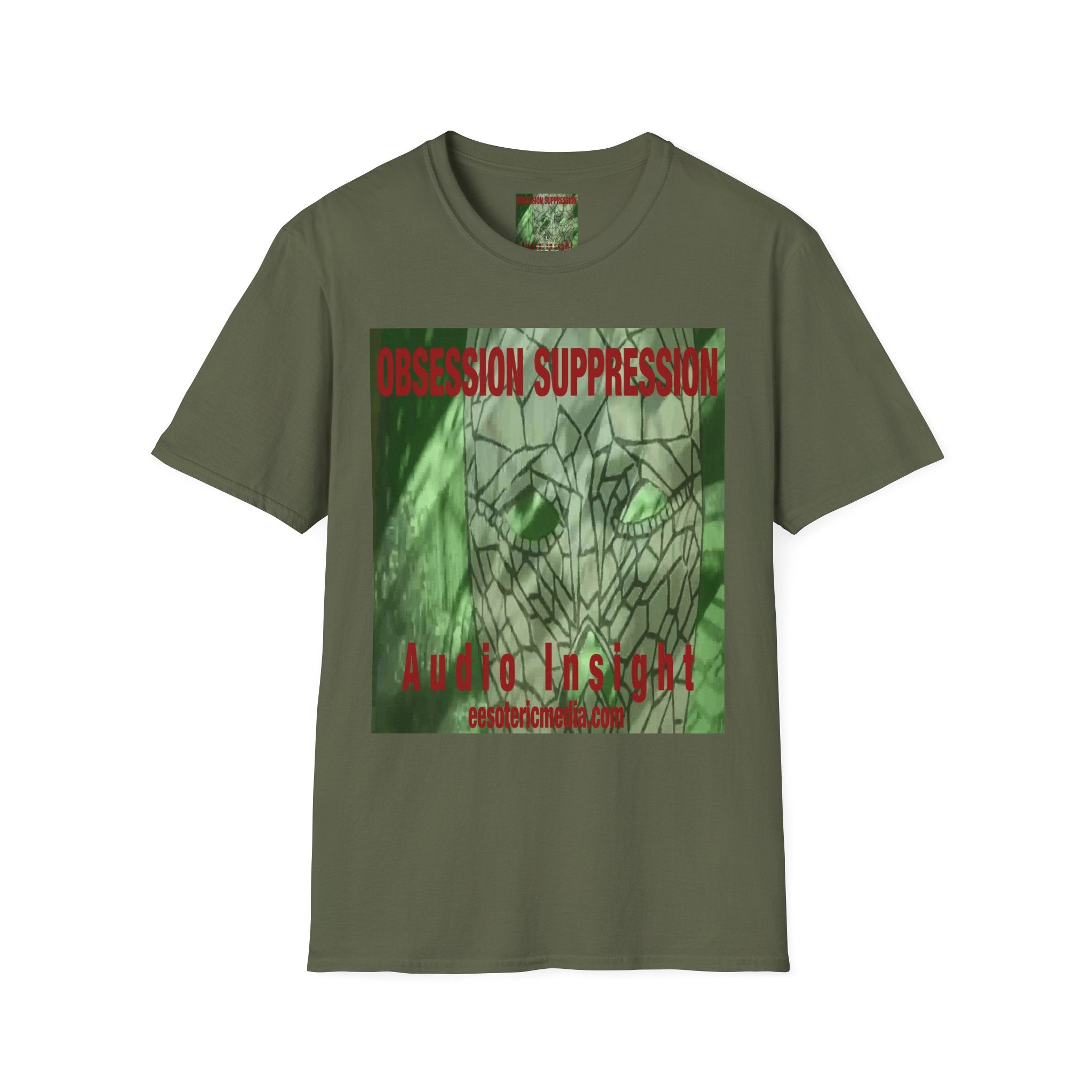 'Obsession Suppression (Audio Insight) Graphic Album Art Lightweight Tee