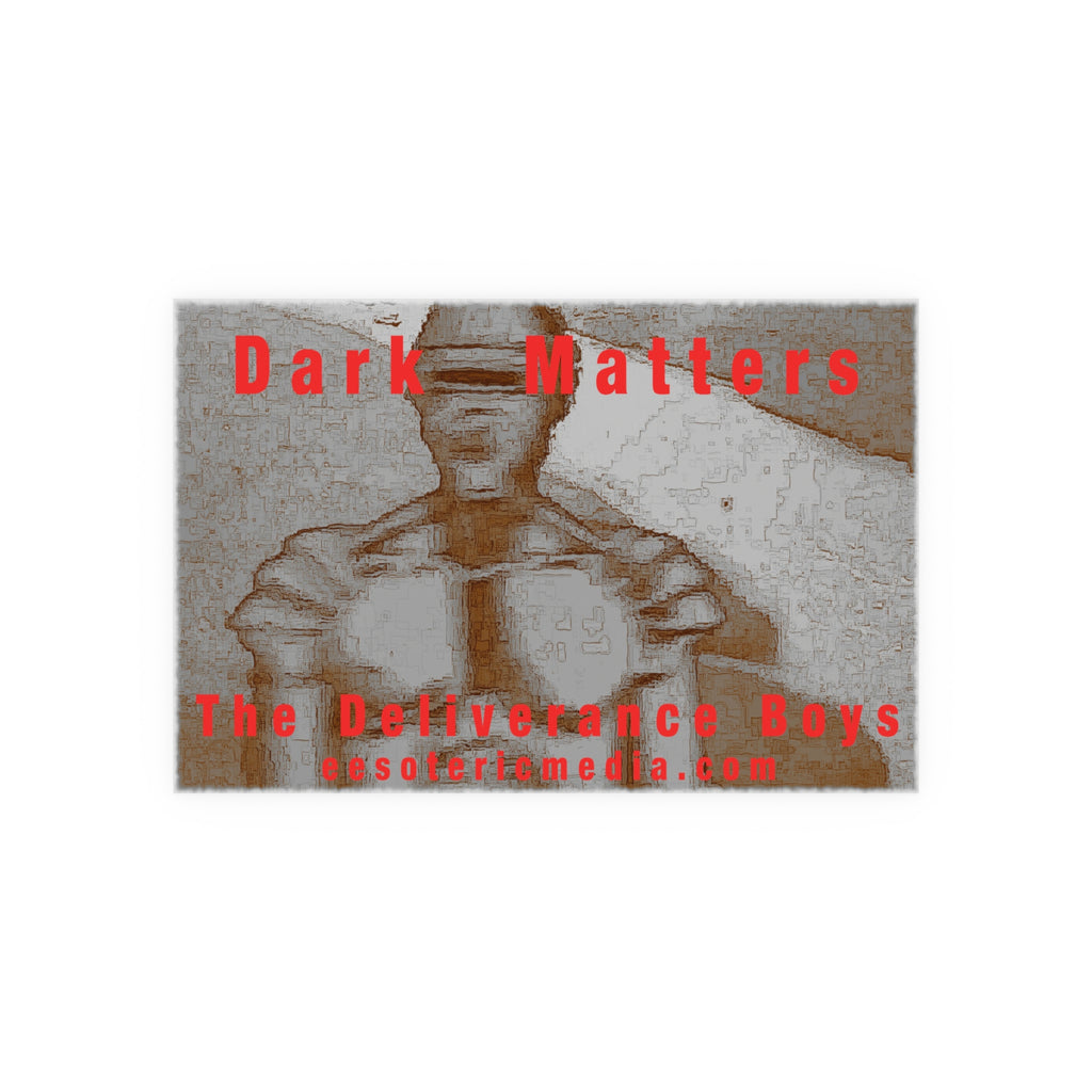 《Dark Matters》 (The Deliverance Boys) 复古恐怖机器人艺术画，90 × 60 厘米