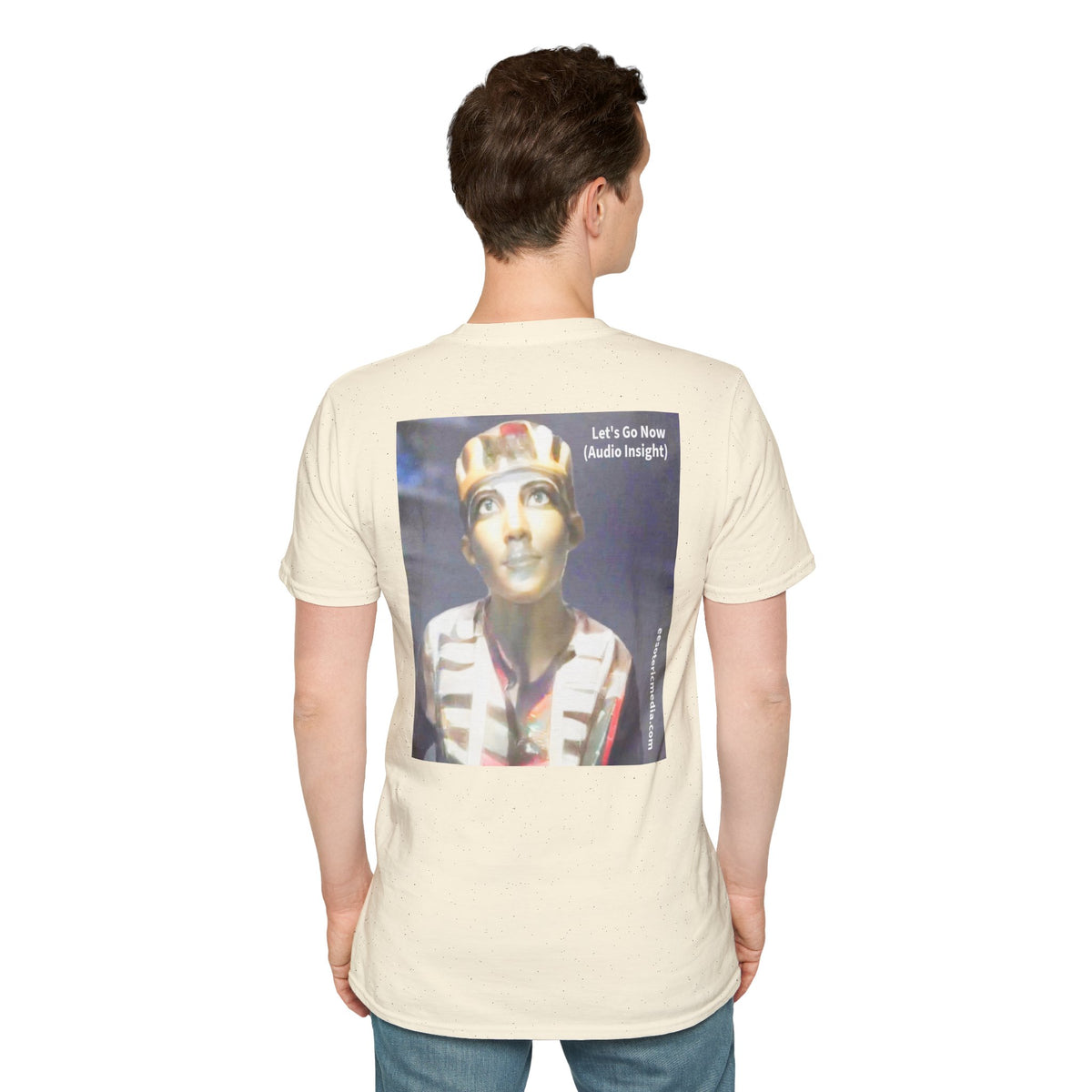 'Let's Go Now' (Audio Insight) Sc Fi Alien/Ancient Design Softstyle T-Shirt