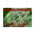 'Obsession Suppression' (Audio Insight) Horizontal Satin Art Poster 36"x24" (90cm x 60cm)
