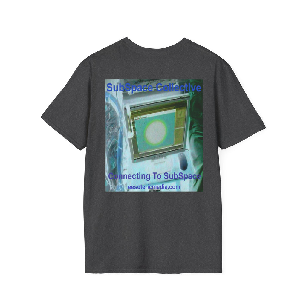T-shirt rétro science-fiction style « softstyle » « Connecting To SubSpace » (SubSpace Collective)