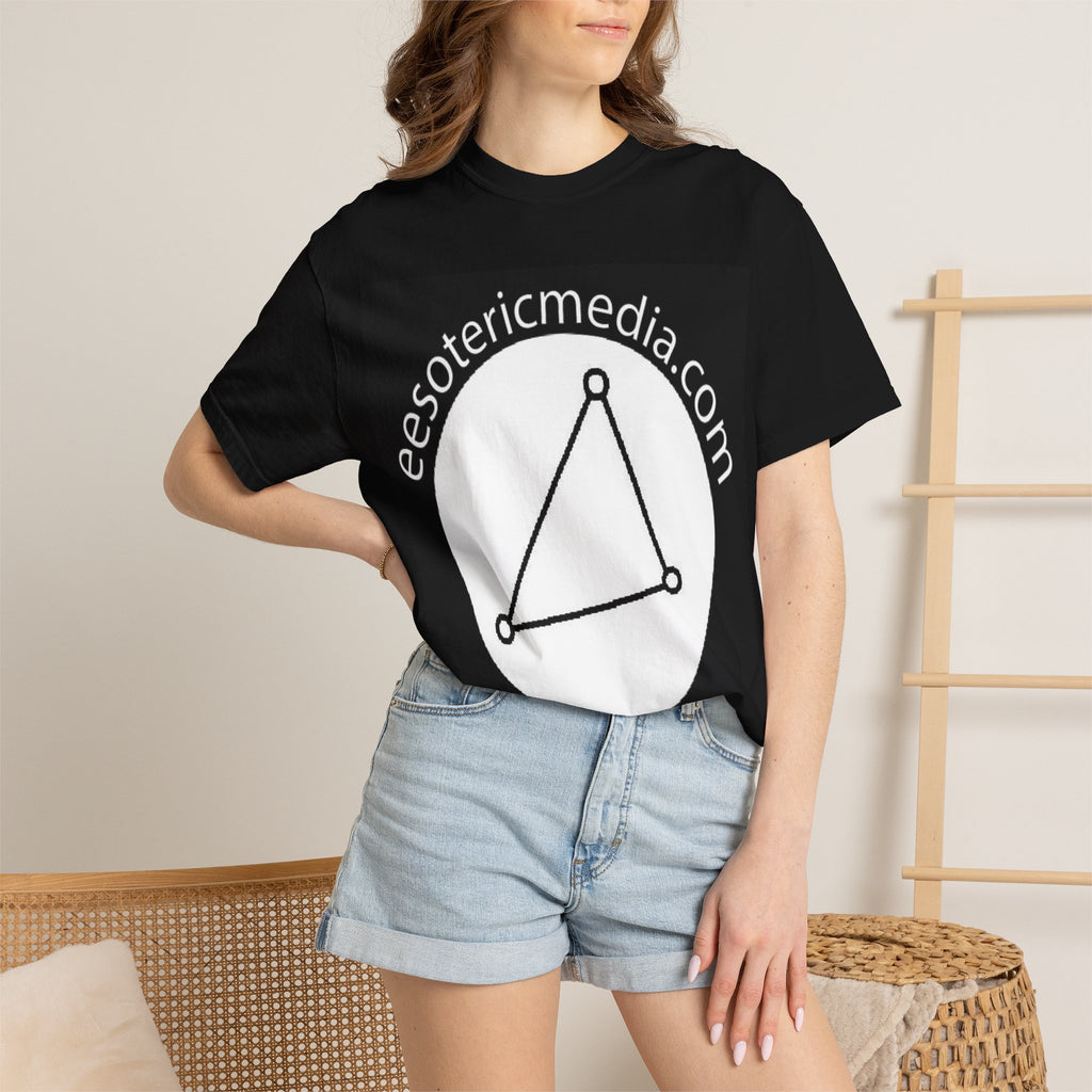 'esotericmedia.com' Logo Unisex Garment-Dyed T-Shirt