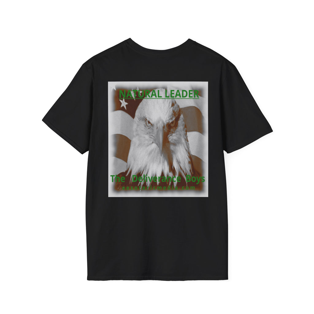 „Natural Leader" (The Deliverance Boys) Weißkopfseeadler-Grafik T-Shirt im klassischen Schnitt