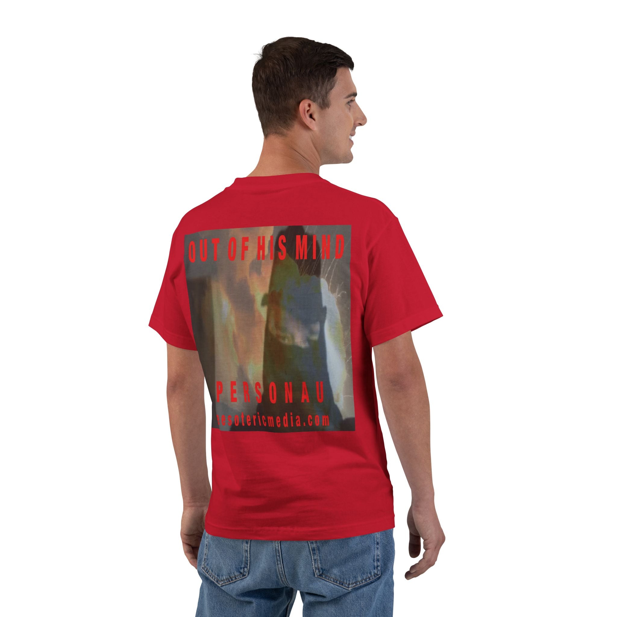 'Out of His Mind' (PersonaU) Surreal Graphic Beefy T-Shirt