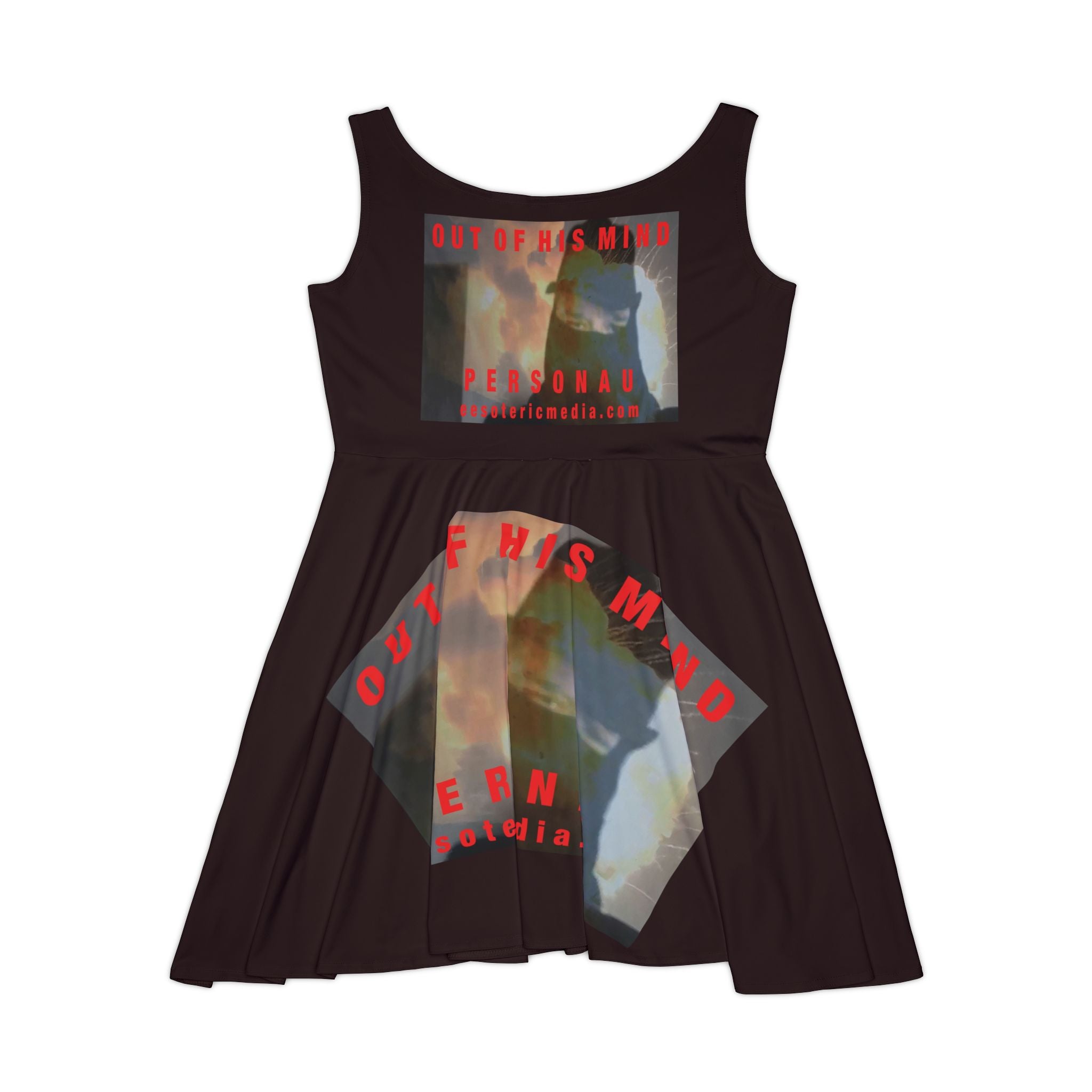 'Out Of His Mind' (PersonaU) Graphic Skater Dress