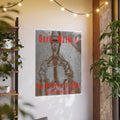 'Dark Matters' (The Deliverance Boys) Gothic Retro Robot Vertical Satin Art Poster 36"x48" (90cm x 120cm)
