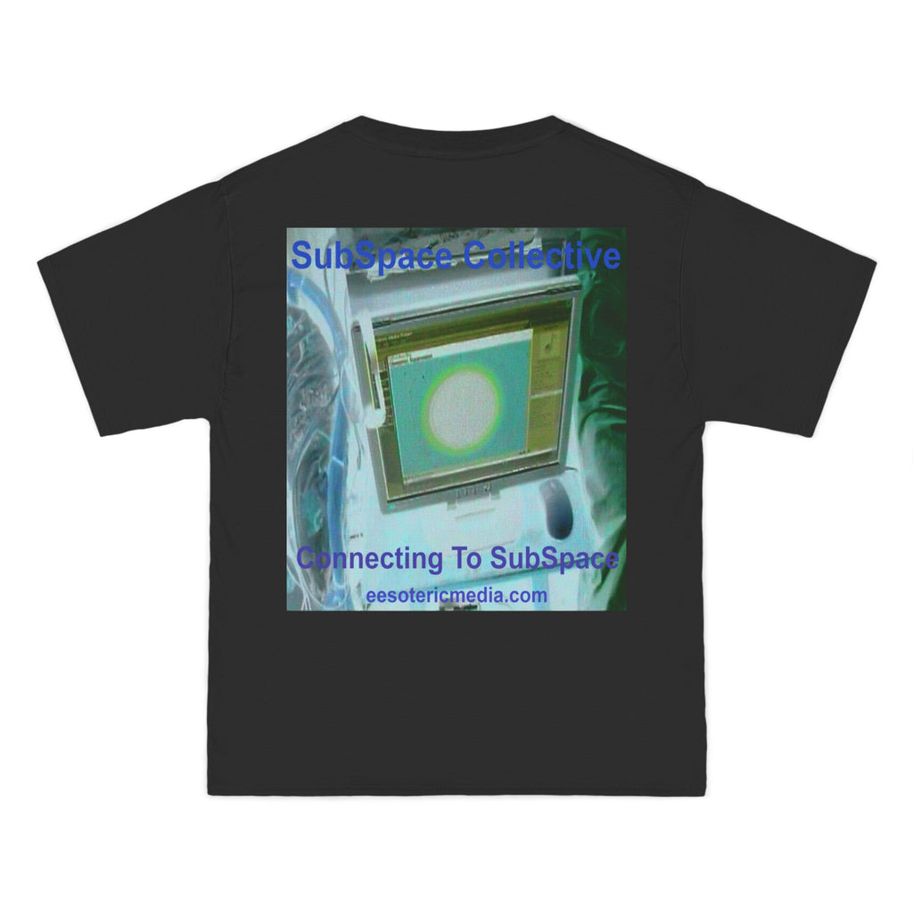 'Connecting To SubSpace' (SubSpace Collective) Graphic Retro Sci‑Fi Tech T-Shirt