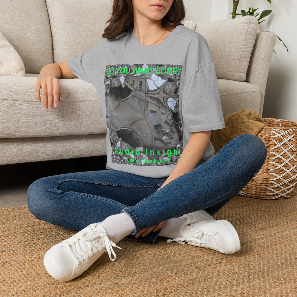 'Do You Want Some?' (Audio Insight) Surreal Kaleidoscope Art Graphic Softstyle T-Shirt