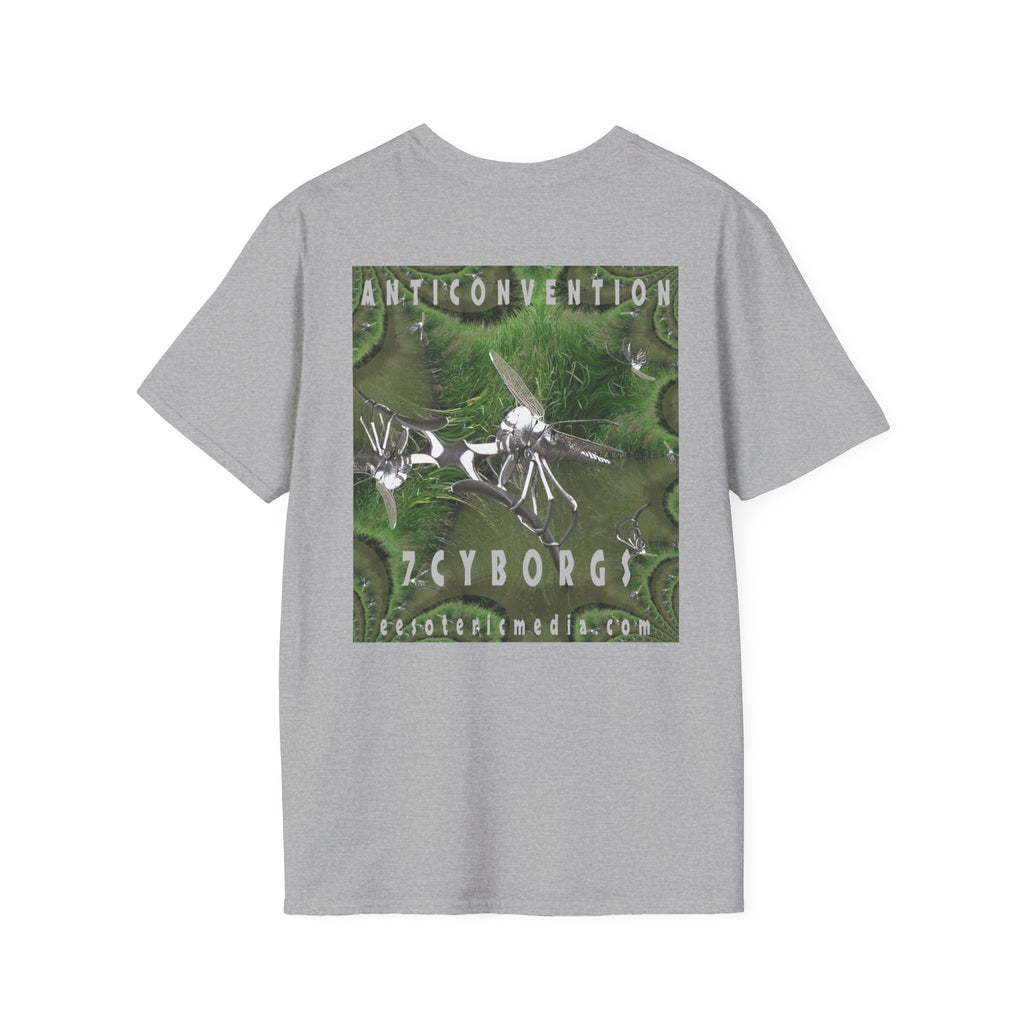 'Anticonvention' (7Cyborgs) Cyber Dragonfly Lightweight Graphic T-Shirt