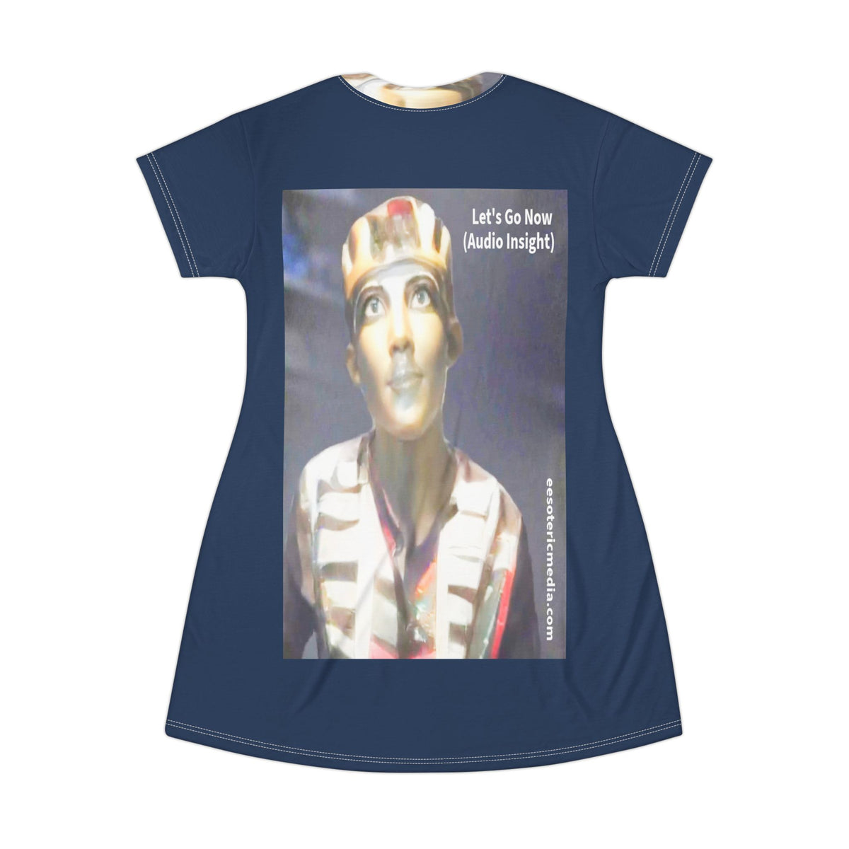 'Let's Go Now' (Audio Insight) Sc Fi Alien/Ancient Design T-Dress