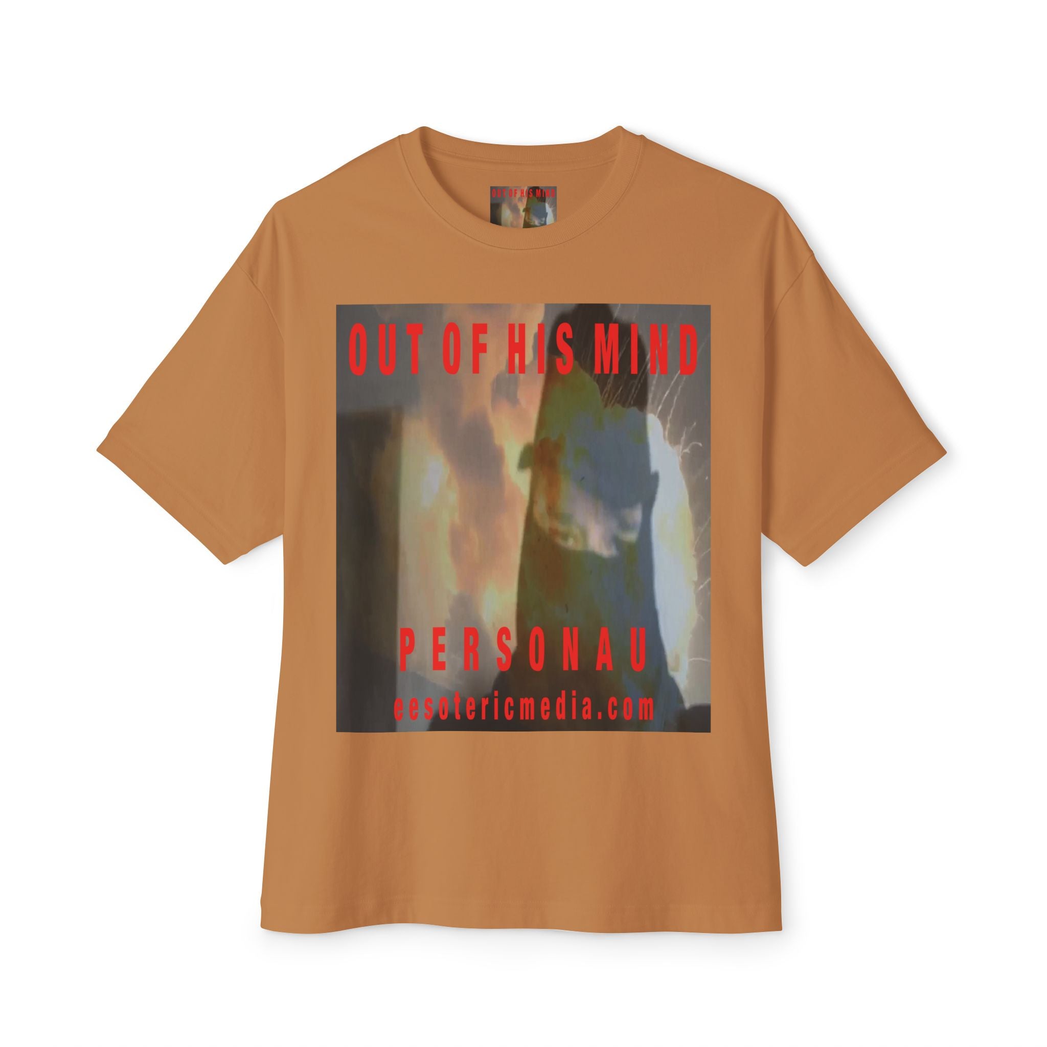 'Out Of His Mind' (PersonaU) Graphic Oversize Boxy T‑Shirt