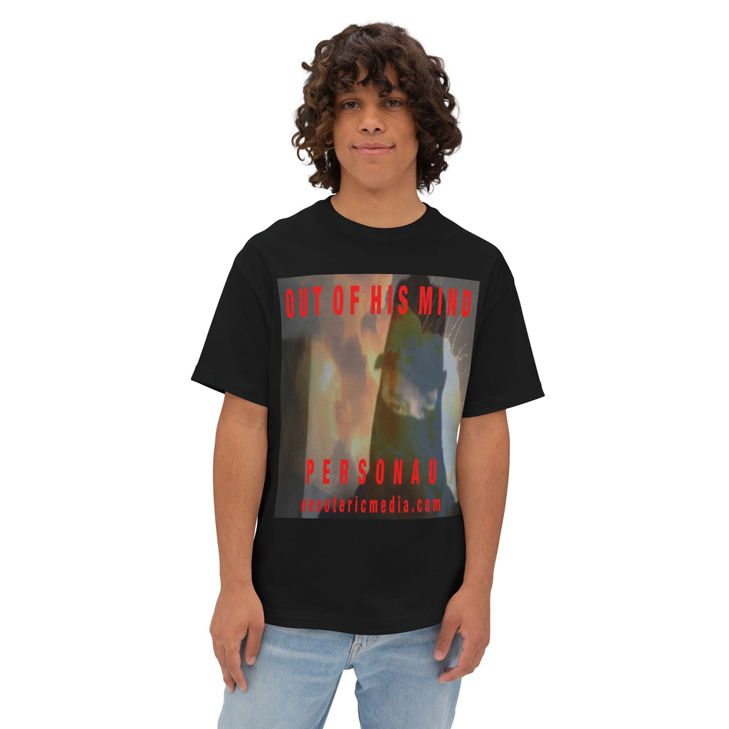 'Out Of His Mind' (PersonaU) Graphic Oversize Boxy T‑Shirt