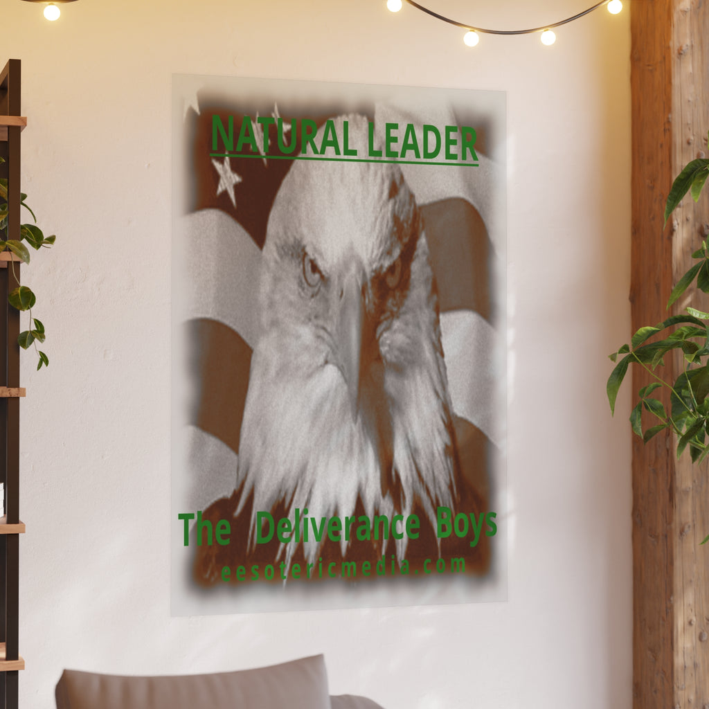 Large 'Natural Leader' (The Deliverance Boys) Bald Eagle Art Print 40"x60" (100cm x 150cm)