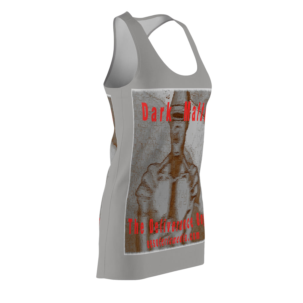 'Dark Matters' (The Deliverance Boys) Retro Sci fi Graphic Racerback Dress