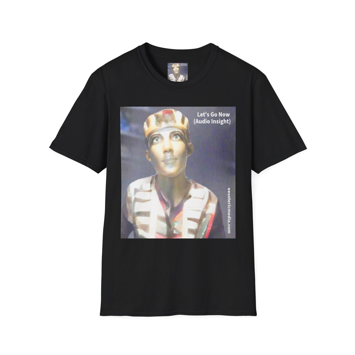 'Let's Go Now' (Audio Insight) Sc Fi Alien/Ancient Design Softstyle T-Shirt